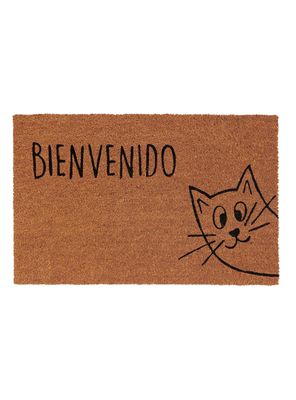 Limpiapiés Cat 45x75 cm Café