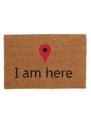 Limpiapiés Here 45x75 cm Café