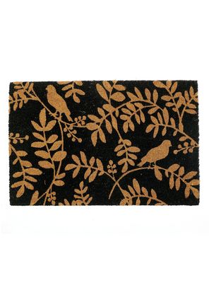 Imagen 1 del producto Limpiapiés Leaves 60x120 cm Café