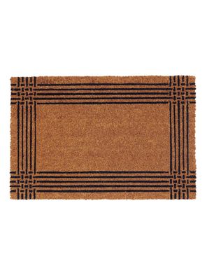 Limpiapiés Border 60x120 cm Café