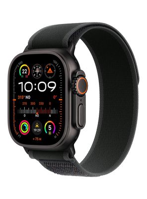 Apple Watch Ultra 2 GPS + Cellular Caja Titanio Negro 49 mm Correa Loop Trail Negra Talla M/L