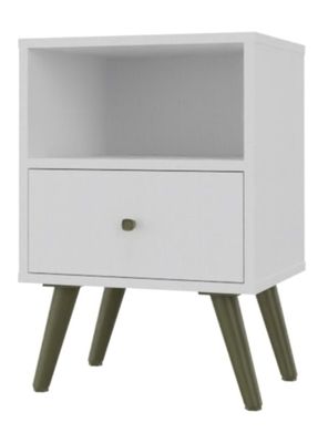 Velador Jaén 1 Cajón Blanco