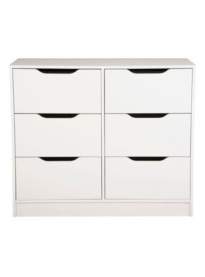 Cómoda 6 Cajones Blanco