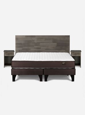 Imagen 2 del producto Cama Ergo T 2 Plazas Base Dividida Tabor Grafito