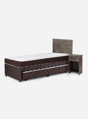 Diván Ergo T 1.5 Plazas Tabor Grafito