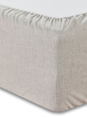 Imagen 2 del producto Faldón Lino 2 Plazas Elasticado