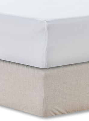 Faldón Lino King Elasticado