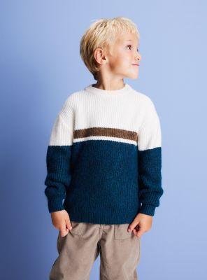 Sweater Color Block Look Lana