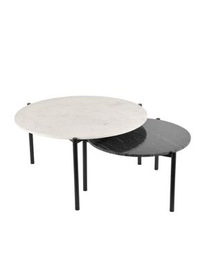 Imagen 2 del producto Set 2 Mesas de Centro Mármol B&W