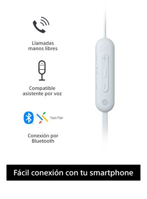 Imagen 2 del producto Audífonos Internos Inalámbricos WI-C100 Blanco