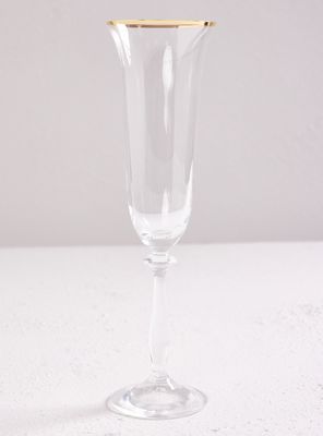 Imagen 2 del producto Set de 6 Copas Cristal Angela Champaña Oro 190 ml