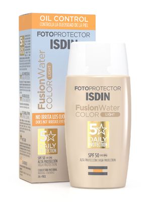 Bloqueador Solar ISDIN Fusion Water Color Light SPF 50
