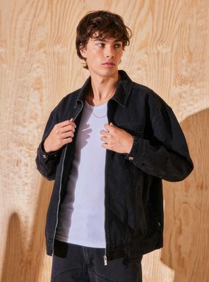 Chaqueta Mezclilla deslavada