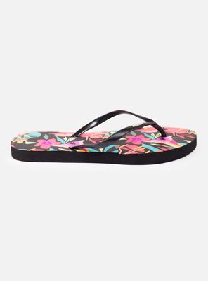 Sandalia Baja Flor Estampada 5S1131WV Mujer