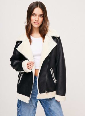 Chaqueta Aviadora Oversize