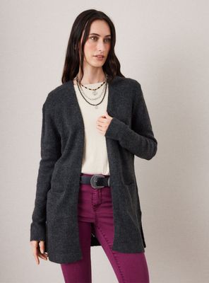 Chaleco Tipo Kimono con Trenza en Espalda