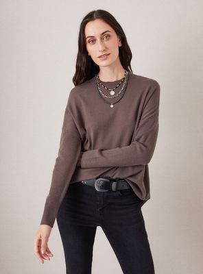 Sweater Básico Jaspeado