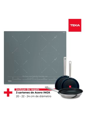 Imagen 2 del producto Encimera Inducción IZC 64630 ST Cristal Gris