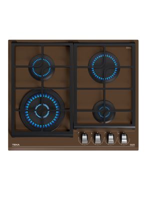 Cocina Cristal Gas GZC 64320 XBB LB Café