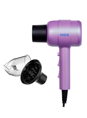 Secador de Pelo Ionic con Difusor Frizzless Lila