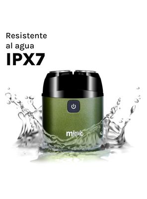 Imagen 2 del producto Afeitadora Eléctrica Recargable To Go Verde