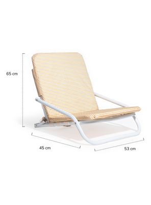 Imagen 2 del producto Silla Plegable Sunset Beige Líneas