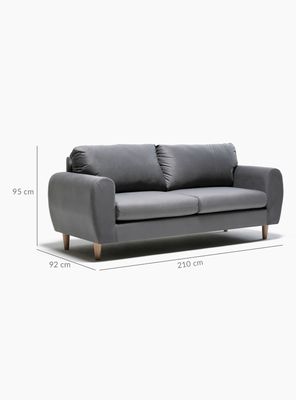 Imagen 2 del producto Sofá Lanston 3 Cuerpos Tela