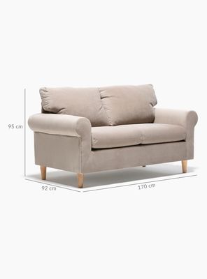 Imagen 2 del producto Sofá Retro Tela 2 Cuerpos