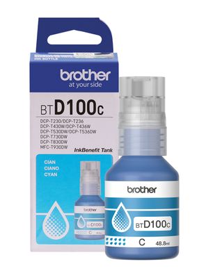 Imagen 2 del producto Botella de Tinta BTD100C Cian