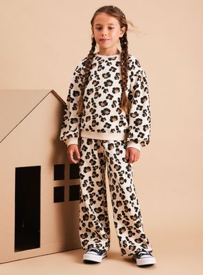 Pantalón Buzo Ancho Estampado