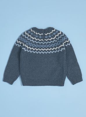 Imagen 2 del producto Sweater con Greca Azules