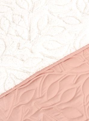 Imagen 2 del producto Quilt Sherpa Hojas 2 Plazas