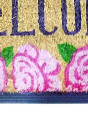 Imagen 2 del producto Limpiapiés Medialuna Welcome 45 x 75 cm