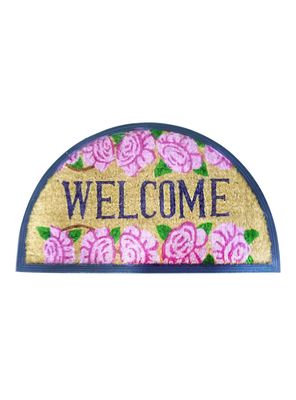 Limpiapiés Medialuna Welcome 45 x 75 cm