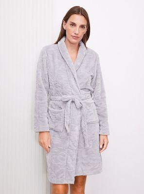 Bata Coral Fleece Embosse Suave