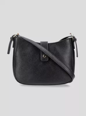 Cartera Crossbody Cuero Sintético Textura Grano
