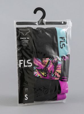 Pack 3 Pantaleta Algodón Wild Power