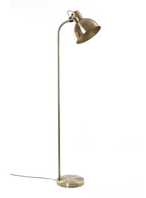 Lámpara de Pie Bronce 165 x 50 cm