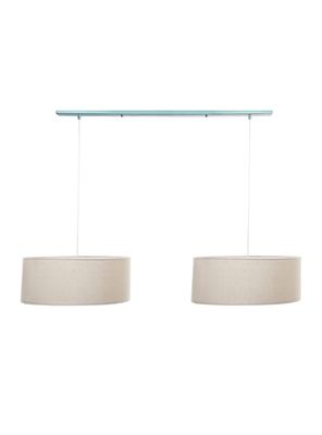 Lámpara Diseño 3 Colgante Metal 2 Luces