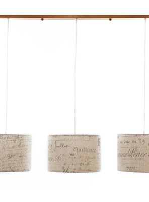 Imagen 2 del producto Lámpara Diseño 3 Colgante 3 Luces Crudo