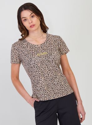 Polera Ada Animal Print