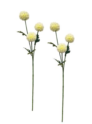 Imagen 1 del producto Flor Artificial Crisantemo Blanco 2