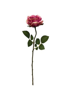 Imagen 2 del producto Flor Artesanal Rosa Rosado 2 Piezas