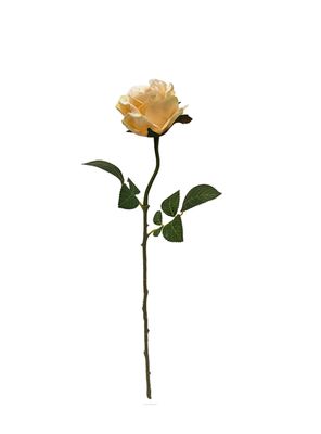 Imagen 2 del producto Flor Artesanal Rosa Beige 2 Piezas