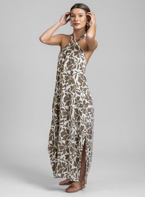 Vestido Marga Lino Arena