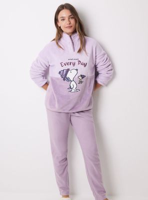 Pijama Largo Polar Snoopy Every Day