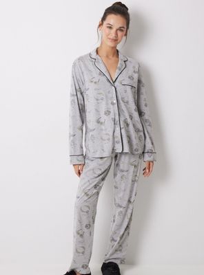 Pijama Camisero Algodón Harry Potter
