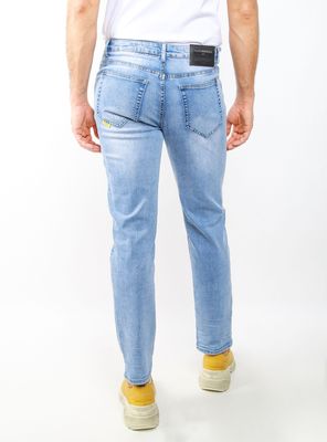 Imagen 2 del producto Jeans Slim Tiro Medio Azul