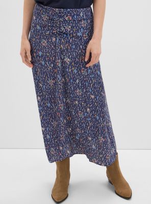 Falda Estampada Fruncido