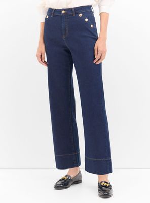 Pantalón Palazzo Botones